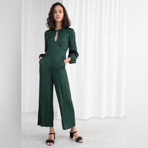 NWOT & Other Stories Satin Jumpsuit
